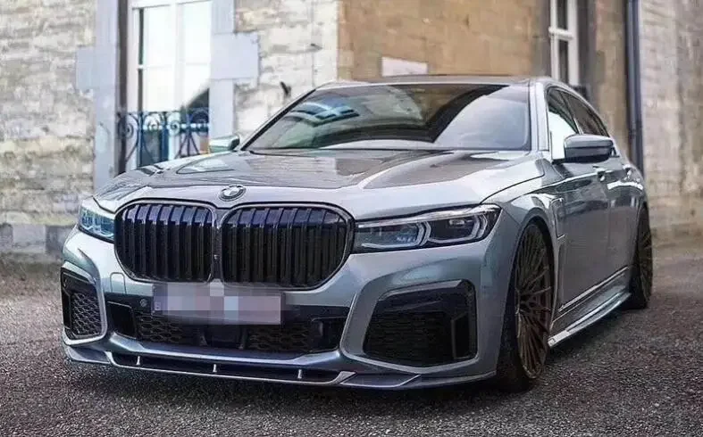 Высококачественный черный бампер из АБС-пластика для BMW 7 серии G11 G12 2019 2020 2021 2022