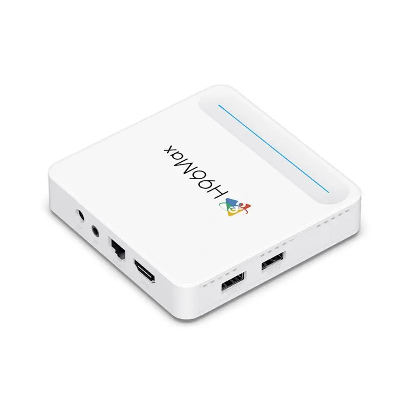 Фото Смарт ТВ-приставка H96 MAX H618 PLUS Android 14 с Wi-Fi 6, Bluetooth 5.4, пультом ДУ, поддержкой 8K, функцией голосового управления, медиаплеер, приставка для ТВ, вилка стандарта США №3