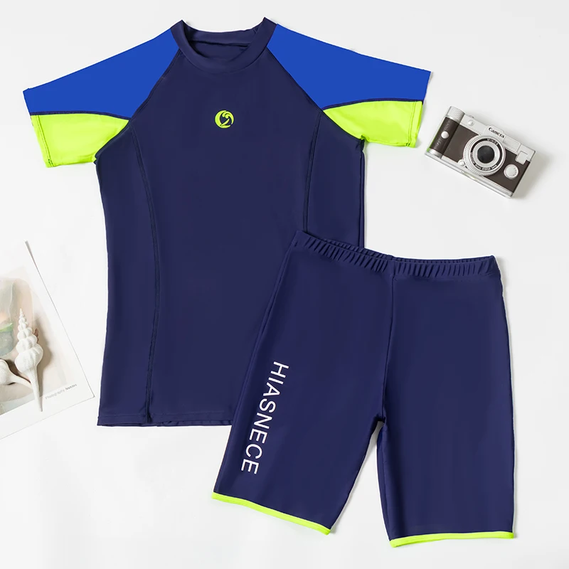 Купальник для мальчиков комплект плавания детские плавки шорты топ гвардия с
