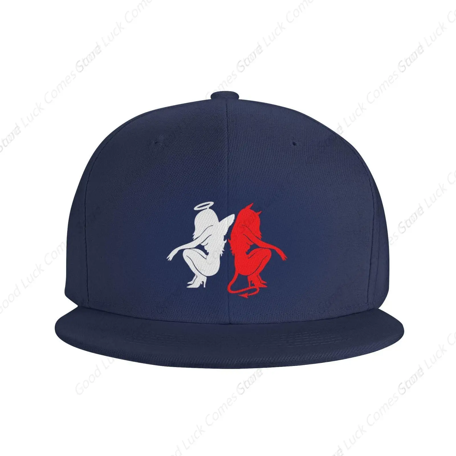 Бейсболка унисекс с дьявольскими близнецами ангелом демоном уличная дорожная