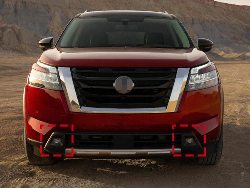 Для NISSAN Pathfinder 2022 2023 2024 автомобильные аксессуары АБС-пластик хромированная