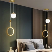 head of bed nordic restaurant bar personalized aisle lamps living room decoration lamp postmodern bedroom small chandelier