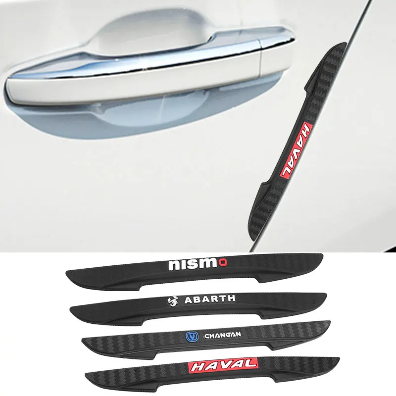 

Car Logo Rubber Bumper Side Door Edge Protection Sticker for Kia Sportage 3 Rio 3 4 Picanto Ceed Ed FORTE SORENTO Accessories