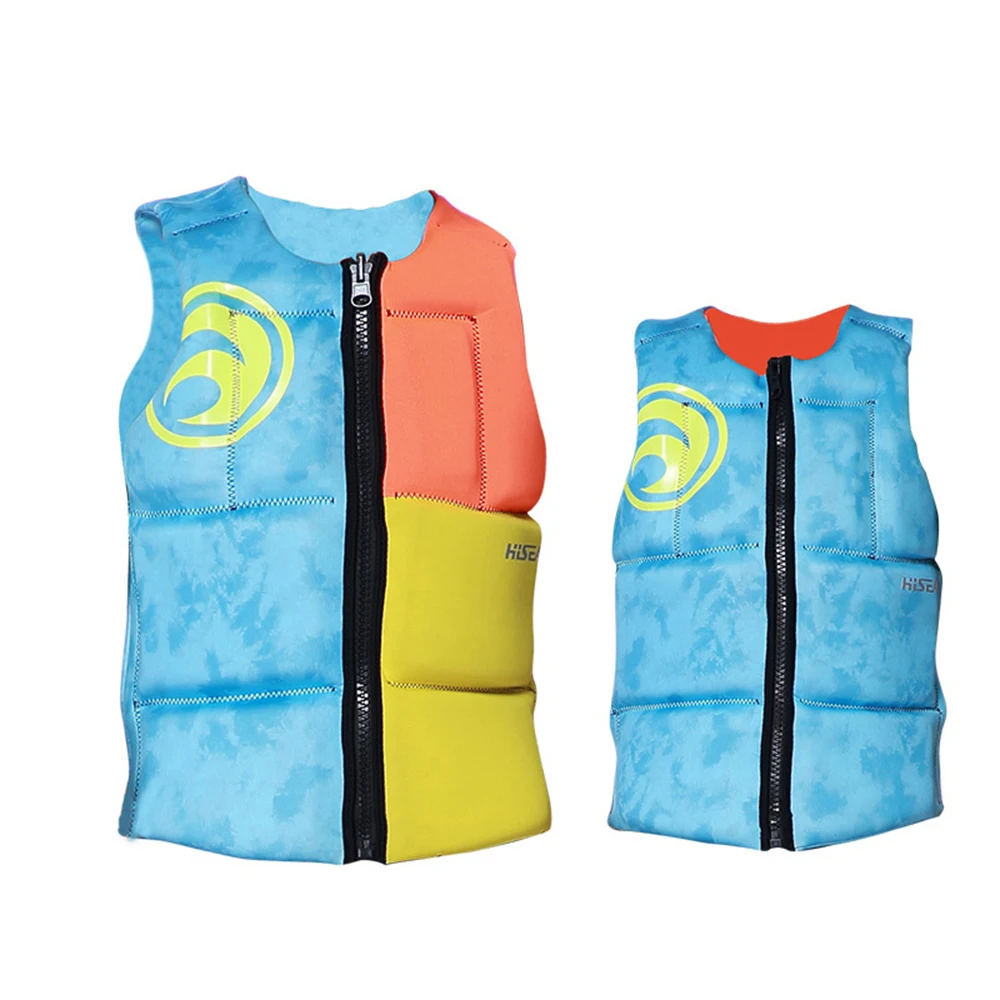 Neoprene Life Jacket Adult High Buoyancy Safety Life Jacket Portable Can Be Worn On Both Sides Swim Rafting Surfing Life Jacket