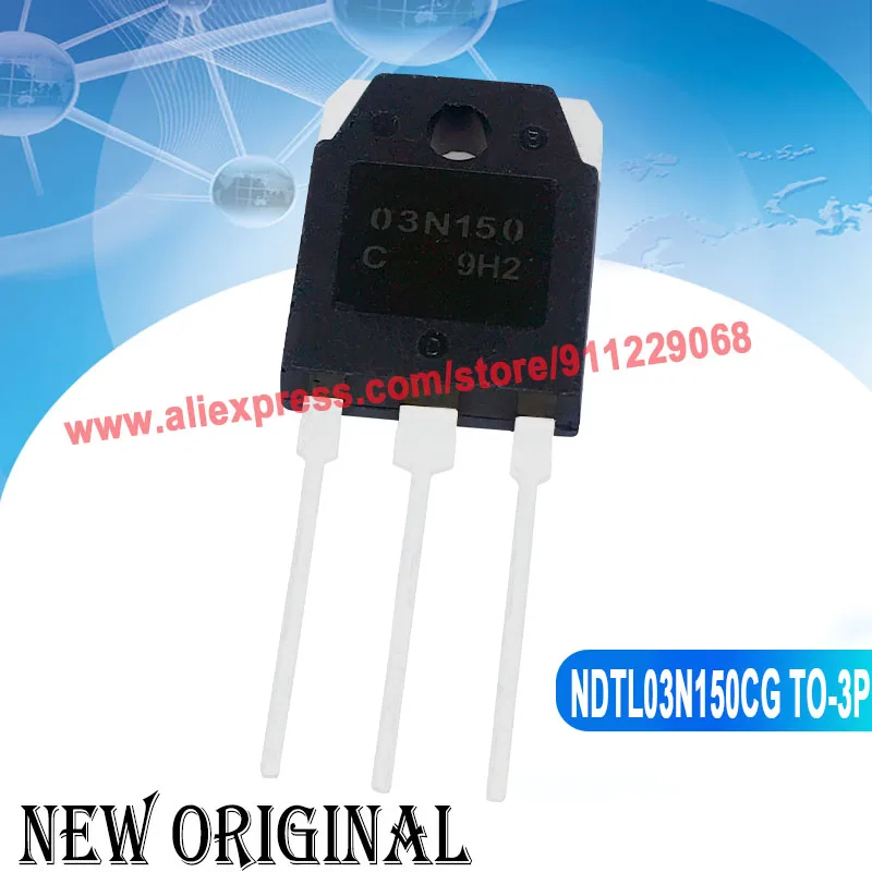 

(2 шт.) 03N150 NDTL03N150CG TO-3P 1500V 2.5A