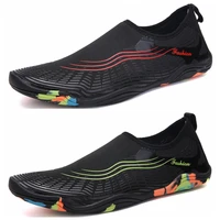 black quick drying aqua shoes women five fingers shoes summer non slip water shoes outdoor swimming surfing beach shoes big size