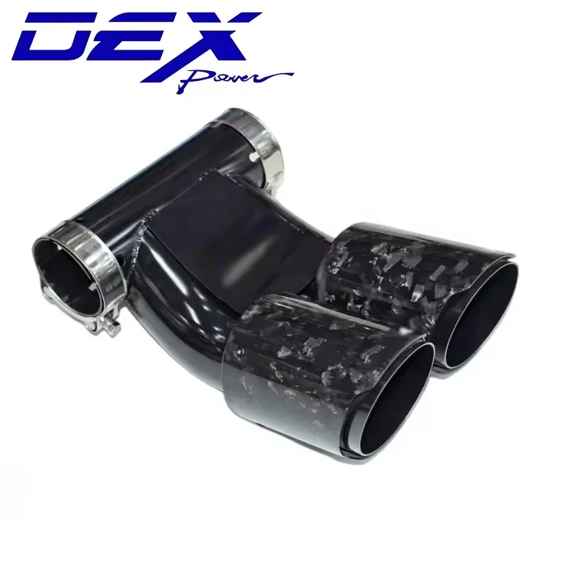 Для 08-23 Cayman 981 987 718 Boxster прямоугольный глушитель из нержавеющей стали модернизация