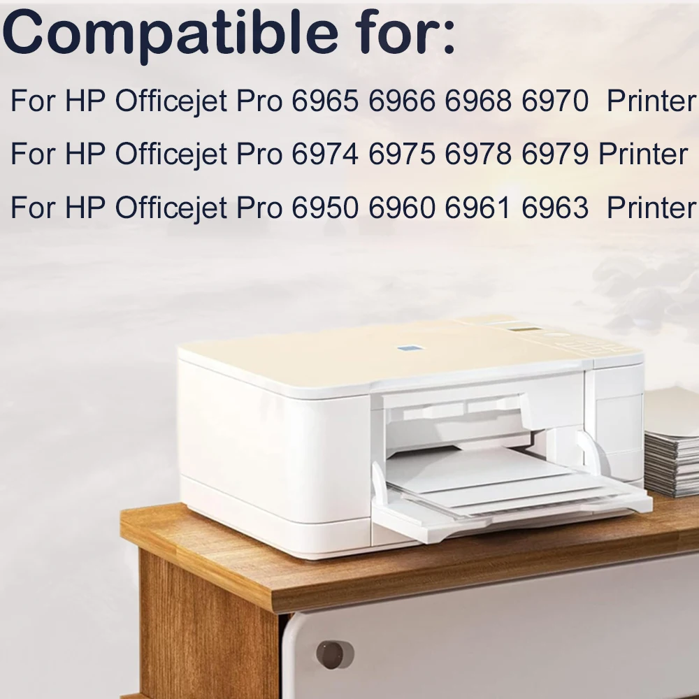 Фото 2 шт. черный 903XL для HP 903XL 903 XL картридж, совместимый с принтером HP903 Officejet Pro 6950 6960 6961 6963 6964 6965 6966 №2