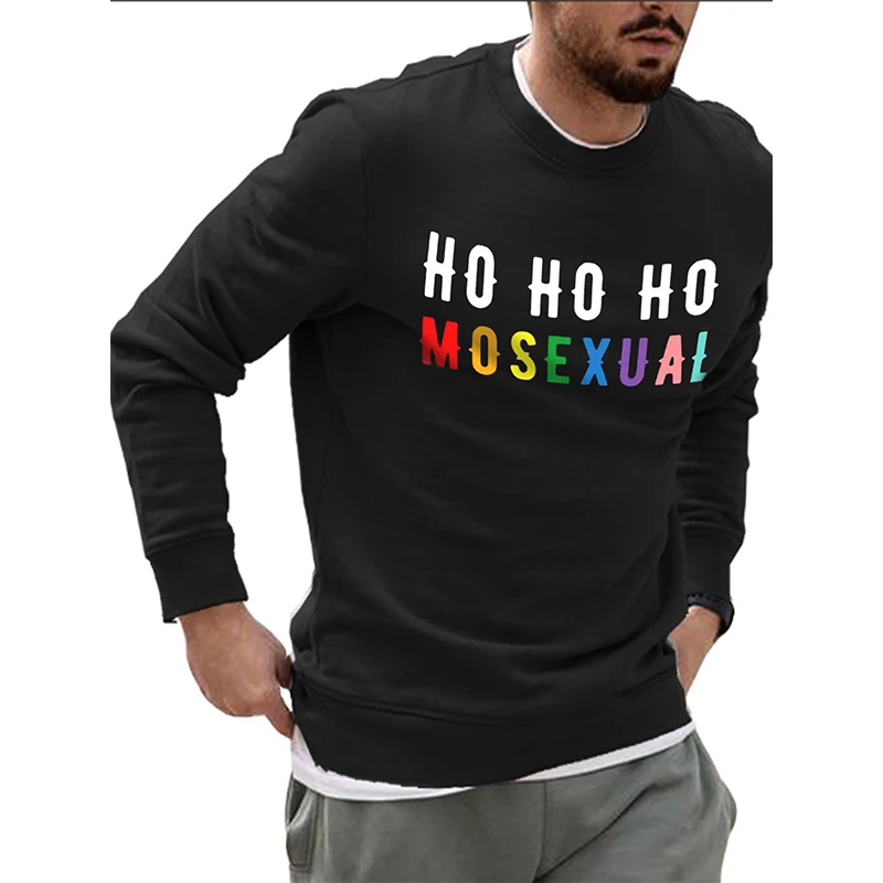 

Мужская Повседневная рубашка с длинным рукавом и принтом Badassdude Rainbow Ho