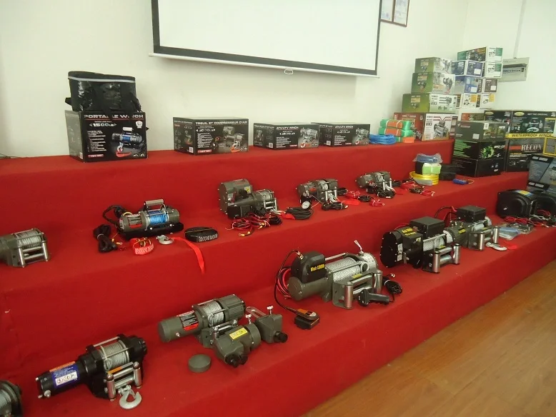 Новейшая лебедка для восстановления Chima 12000 фунтов 12 В постоянного тока