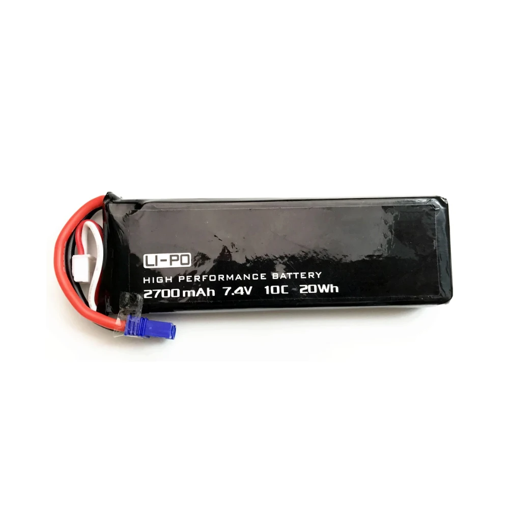 

for Hubsan H501C H501S X4 drone battery 7.4V 2700mAh lipo battery 10C 20WH battery For RC Quadcopter Drone Parts