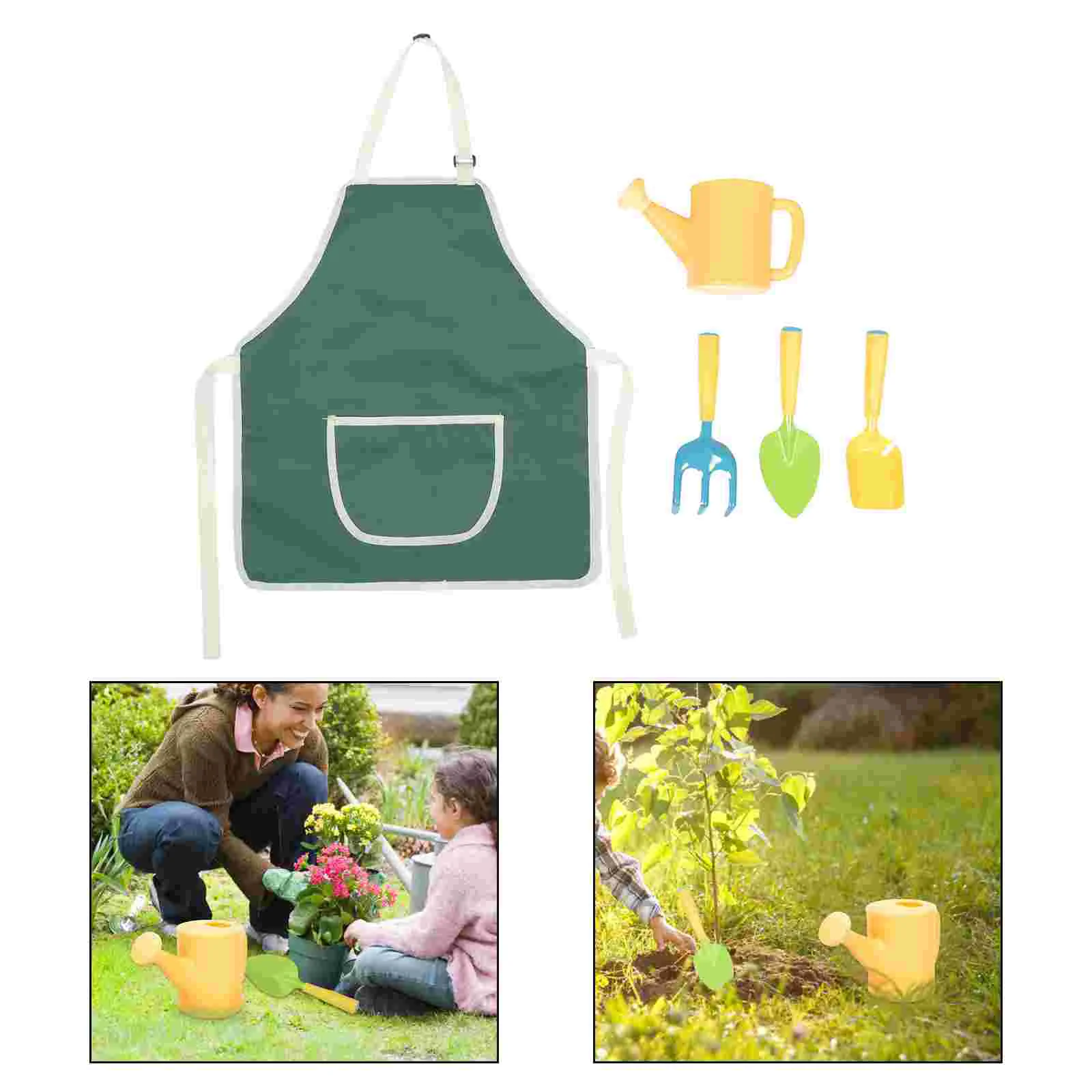 

1 set of Mini Garden Tools Gardening Shovels Rake Child Mini Planting Supplies