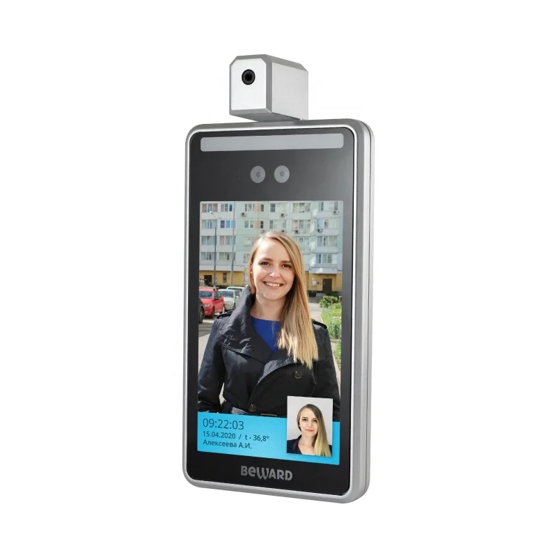 

0.2 Accuracy Face Recognition And Body Temperature Measurement Detection Alarm System Door Access Reading Biometric Machine