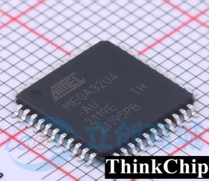 ATMEGA32U4-AU QFP-44 (MCU/MPU/SOC) 8-bit Microcontroller with 16/32K Bytes of ISP Flash and USB Controller New Original