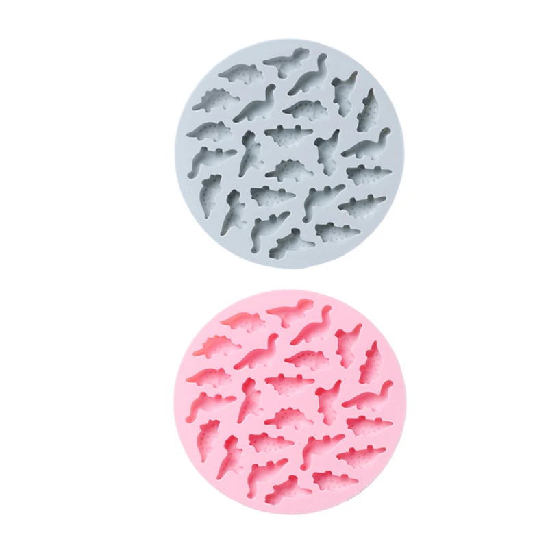 Cute Cartoon Dinosaur Mouse Head Soft Candy Jelly Silicone Mold DIY Chocolate Cake Decoration High Temperature Baking Tool |