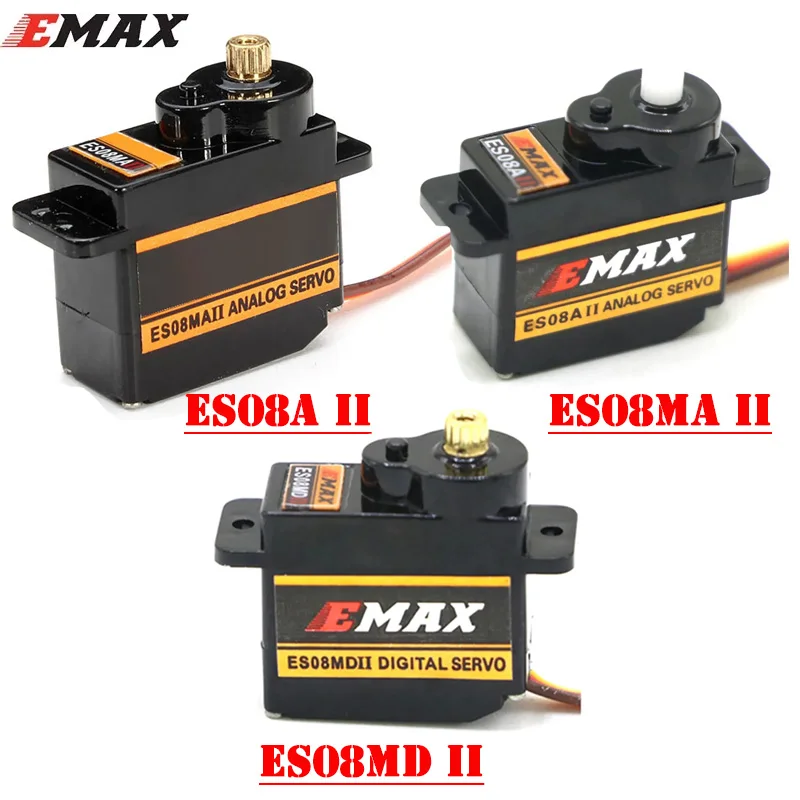 

4 шт., EMAX ES08A ES08MA ES08MD12g, мини-Шестерня, детский Радиоуправляемый автомобиль, вертолет, самолет, радиоуправляемый робот