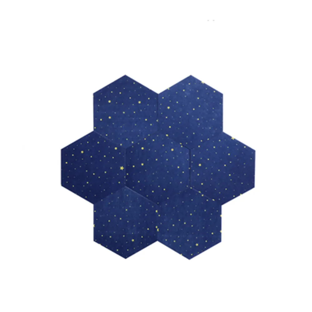 10 шт. шестигранная войлочная доска с надписью для сообщений фото-дисплей