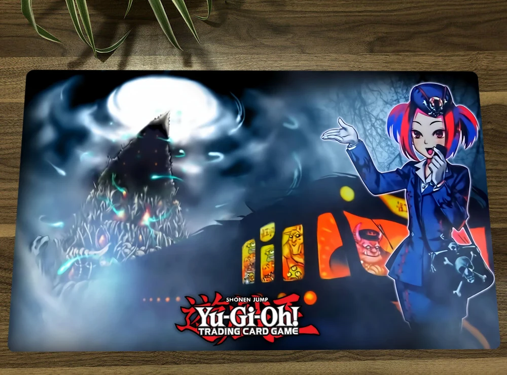 Резиновый коврик для мыши YuGiOh из Underworld TCG игровой мат торговых карт геймпада