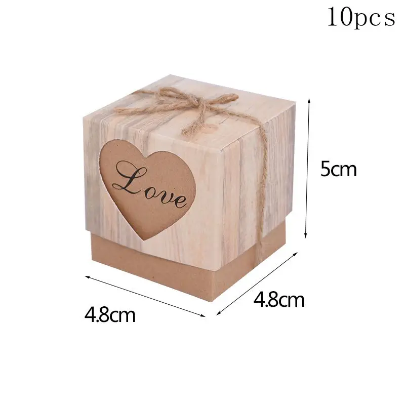 

Мини-коробочки для конфет YONGSNOW, крафт-бумага, 10/50 шт