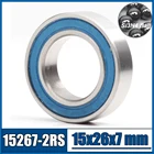 15267 Гибридный керамический подшипник 15x26x7 мм ABEC-1 (1 шт.) велосипедные нижние скобы и запчасти 15267RS Si3N4 шарикоподшипники 15267-2RS