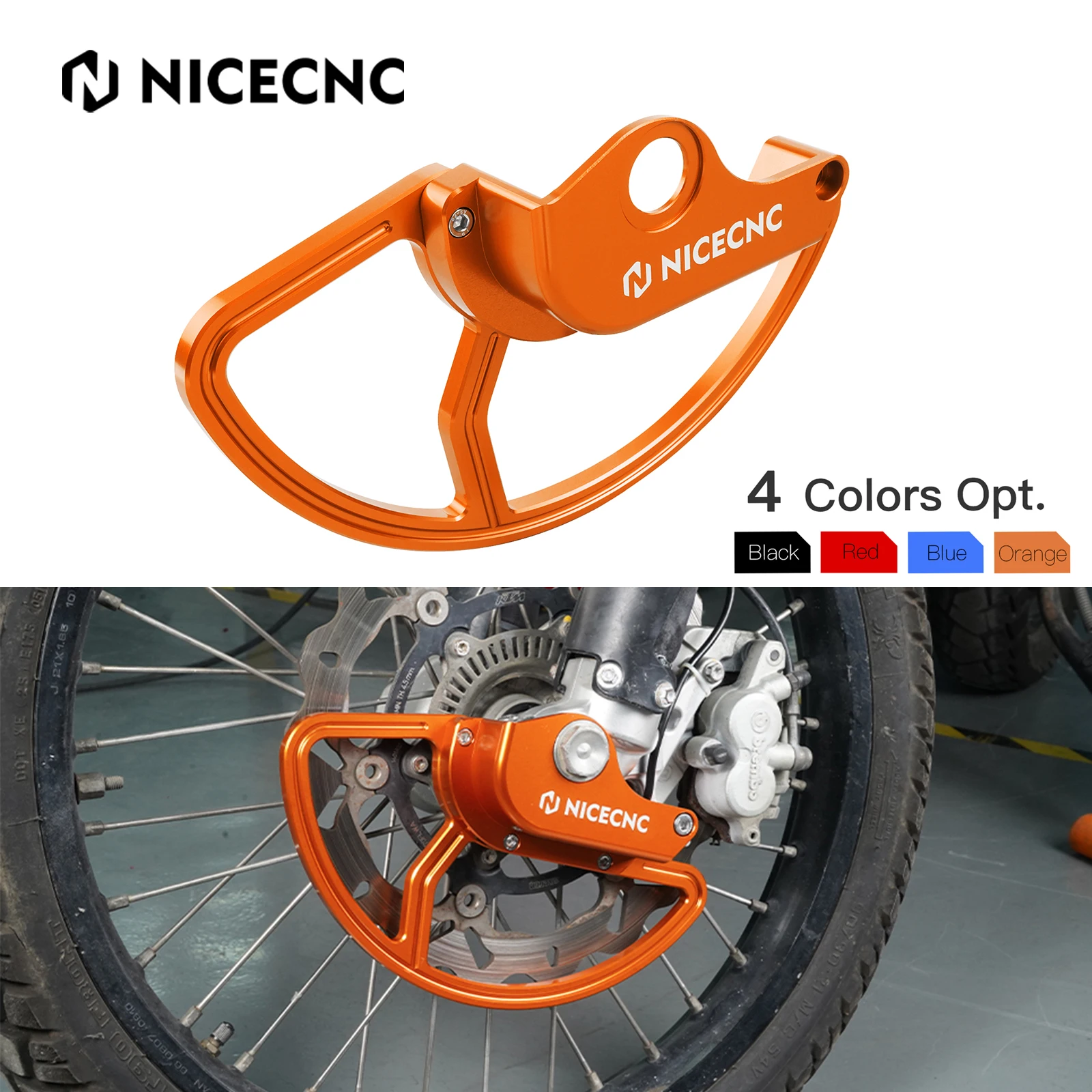 Диск переднего тормоза мотоцикла Защитная пленка для Husqvarna 701 Enduro 2016-2024 KTM 690 R 2014-2023