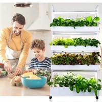 indoor hydroponics systems smart 72 holes large planting position vegetable planters self water irrigationhydroponics equipment
