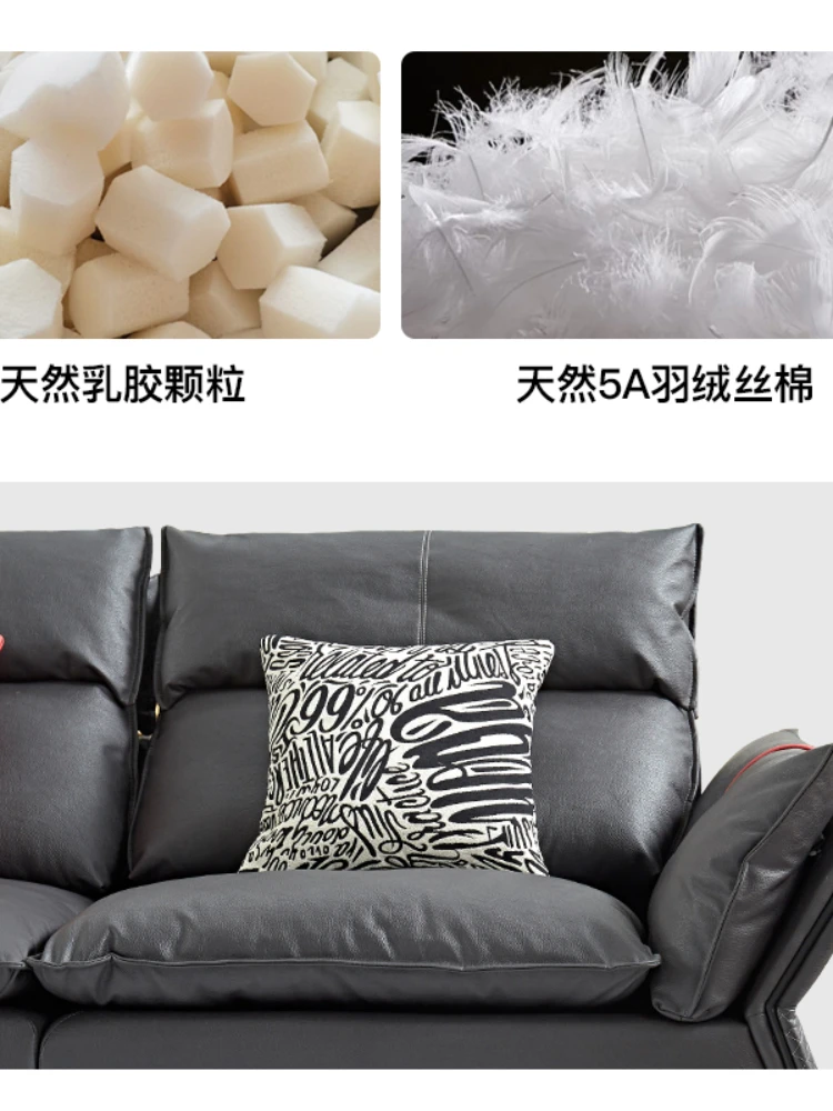 Светлый роскошный латексный пуховой диван YY для гостиной в большой и маленькой