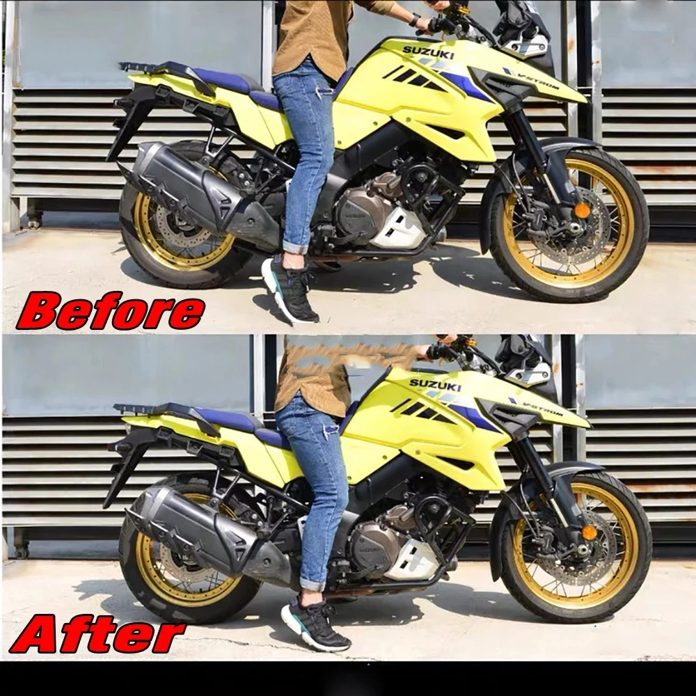For SUZUKI V-STROM 1050 XT VSTROM 2020 2021 Motorcycle Linkage Lowering Link Kit | Covers &amp Ornamental Mouldings