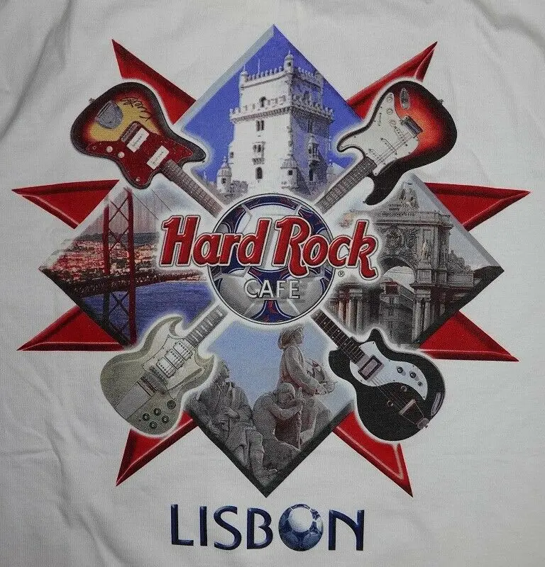 

Hard Rock man shirt Cafe Lisbon Exclusive City SizeM T Shirt Portugal