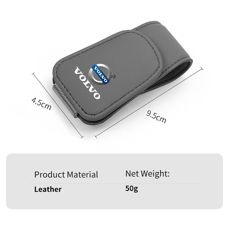 Автомобильный козырек для солнцезащитных очков держатель хранения Volvo XC90 XC60 C30 T6