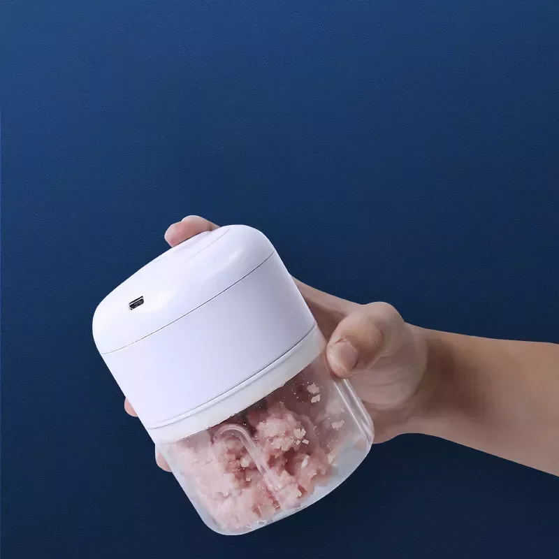 

Food Mixers Kitchen Garlic Chopper Meat Garlic Masher Press Vegetable Chili Chopper Press Home Mini Masher Machine