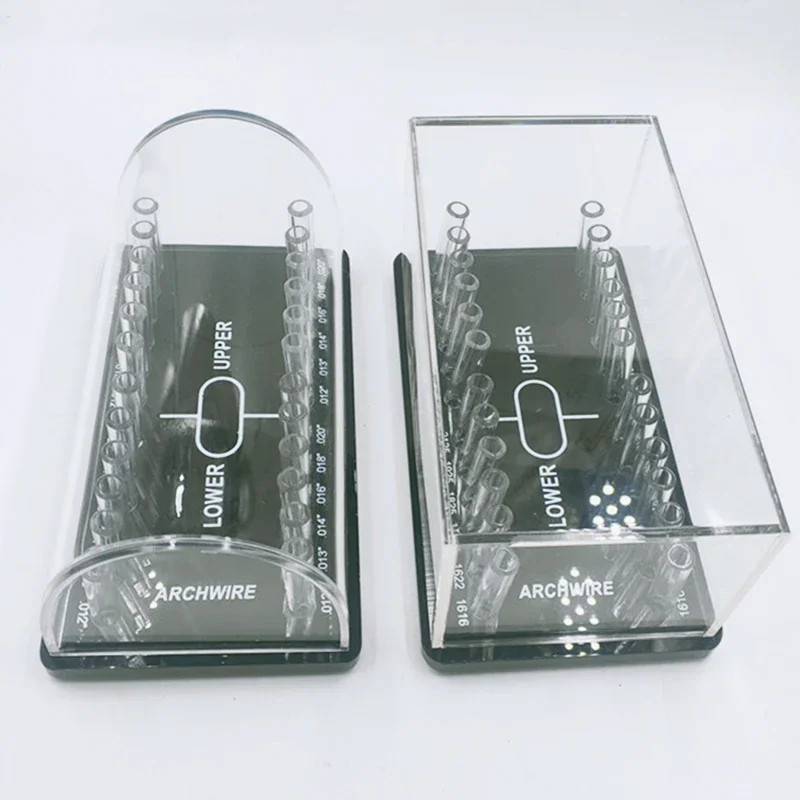 Коробка для хранения зубной проволоки-круглая прозрачная коробка