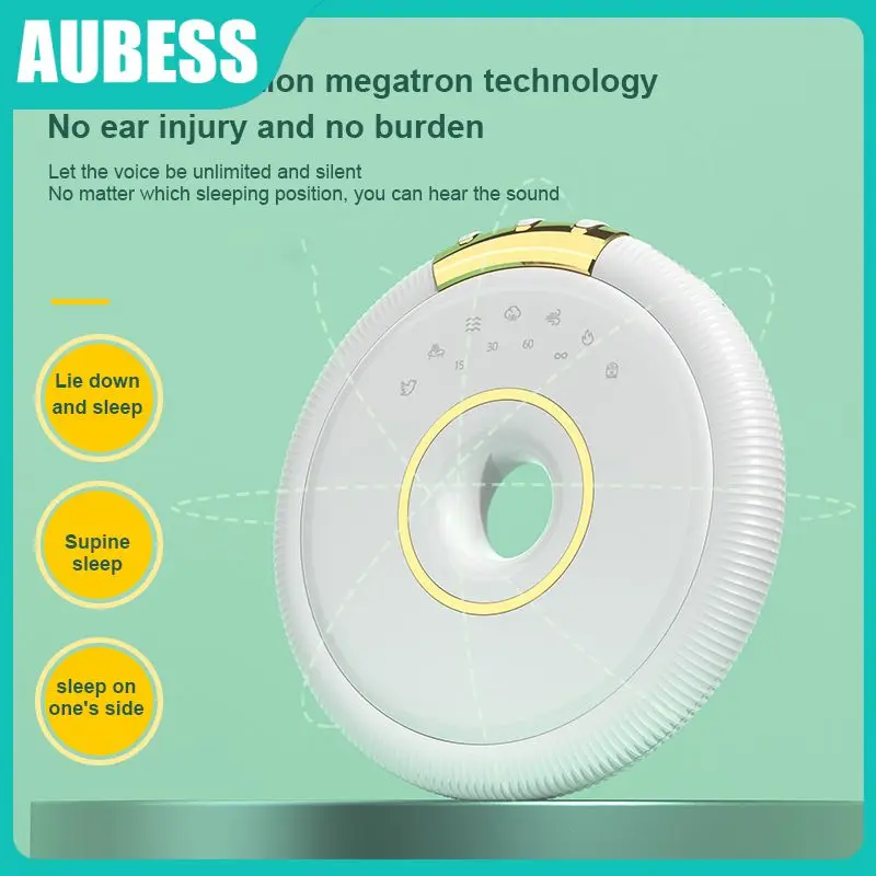 

Bone Conduction Speaker Power Saving Practical Durable Portable Universal For Relaxing Sleep Speakers Loudspeaker White Noise