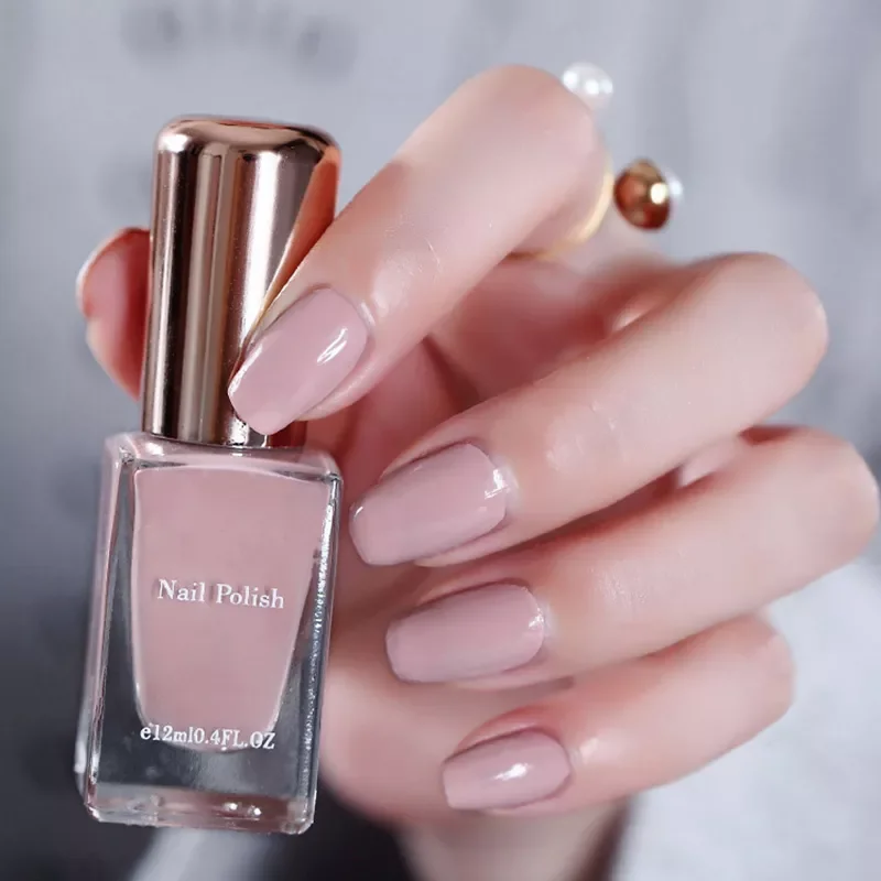 

2022NEW Off Nail Polish Nude Series Waterborne for Women 12ml Easy to Apply Quick Dry Translucent Nail Gel Polish Enamel Varnish