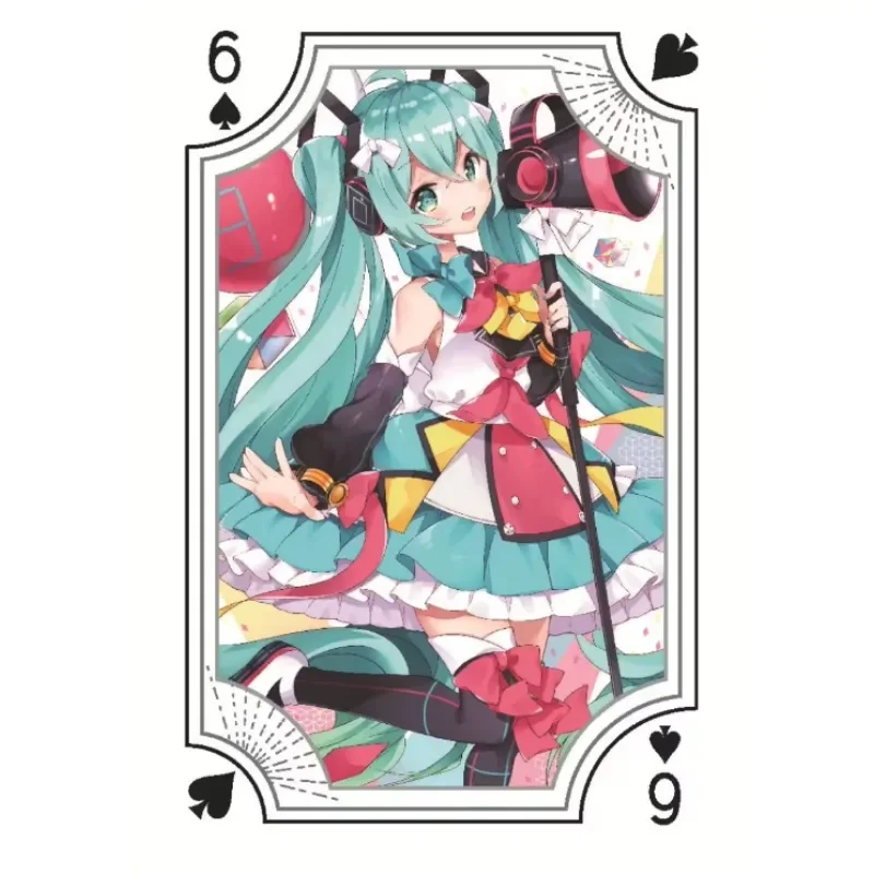 Фото Набор из 54 карточек Miku Anime: коллекционные LOMO-карточки с изображениями виртуальных певиц, подарки для фанатов №4