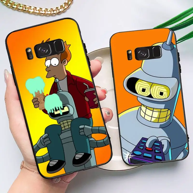 

Futuramas-Bendery Art Phone Case for Samsung Note 5 7 8 9 10 20 pro plus lite ultra A21 12 72