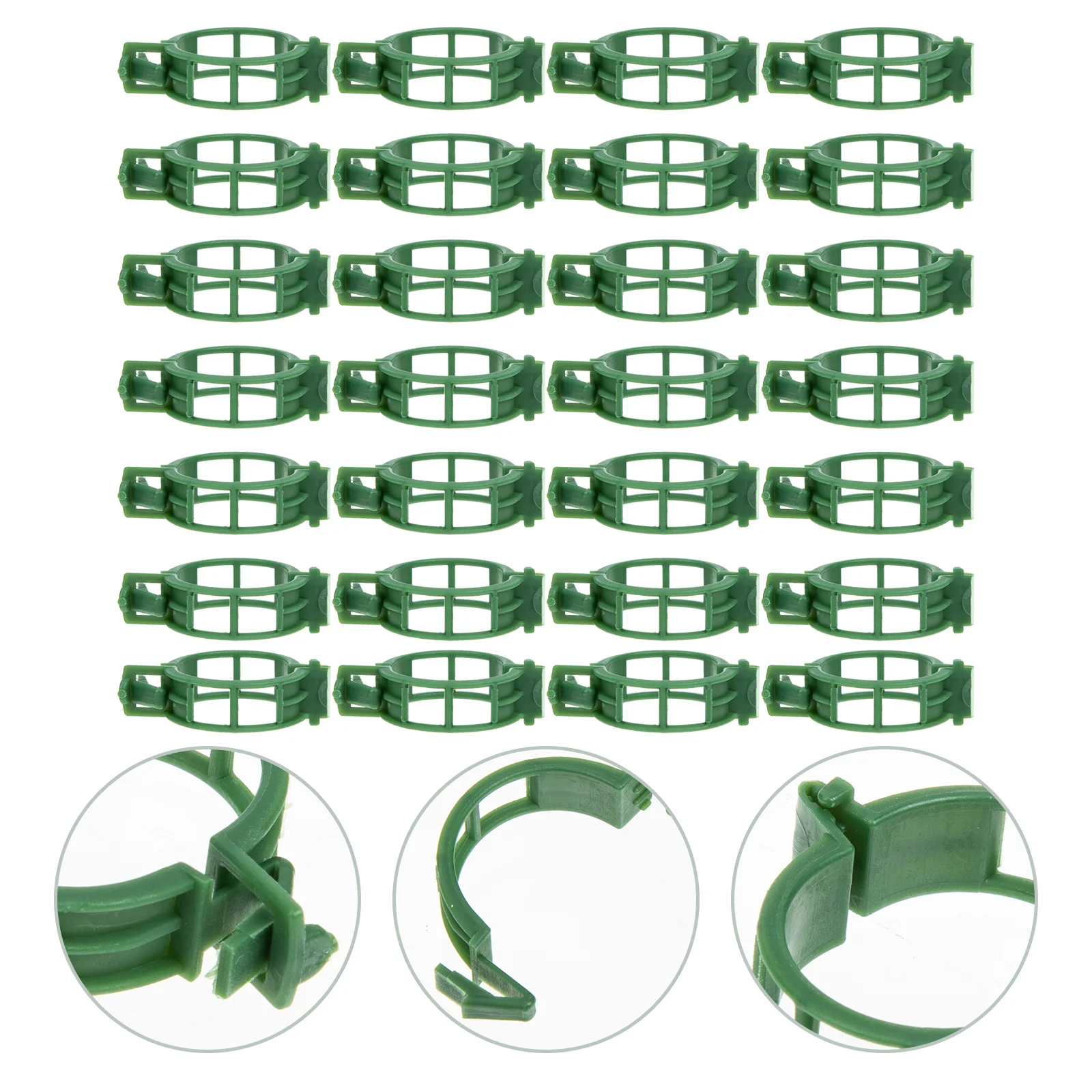 

200 Pcs Tomatoes Fixing Clips Stem Garden Plants Stem Supports Clips Garden Plant Clips Gardening Plant Clips