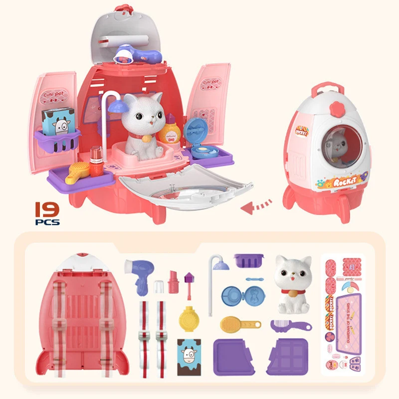 Имитация медицинского оборудования набор аксессуаров для макияжа собак кошек