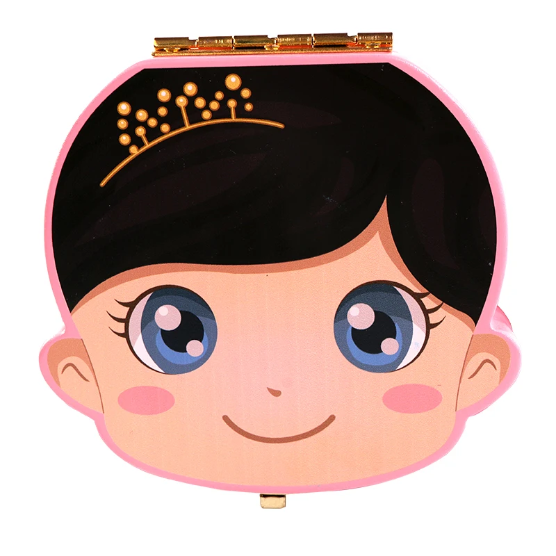 Детская деревянная коробка для зубов органайзер хранения молочных пуповка сбора