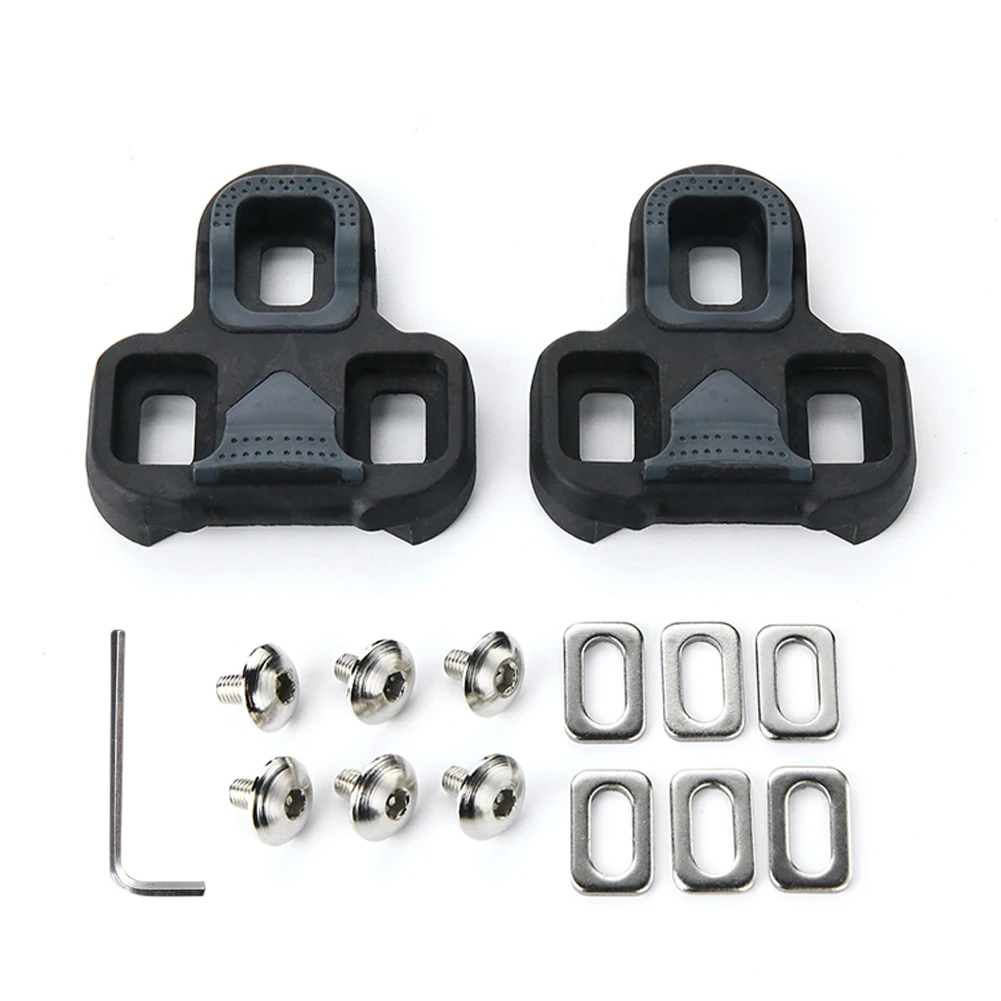 

New Bicycle Pedal Cleats Road Bike Self-Locking Plate For Keo Ultralight Cycling Pedal Shoes Cleat Floating For Wellgo RC7