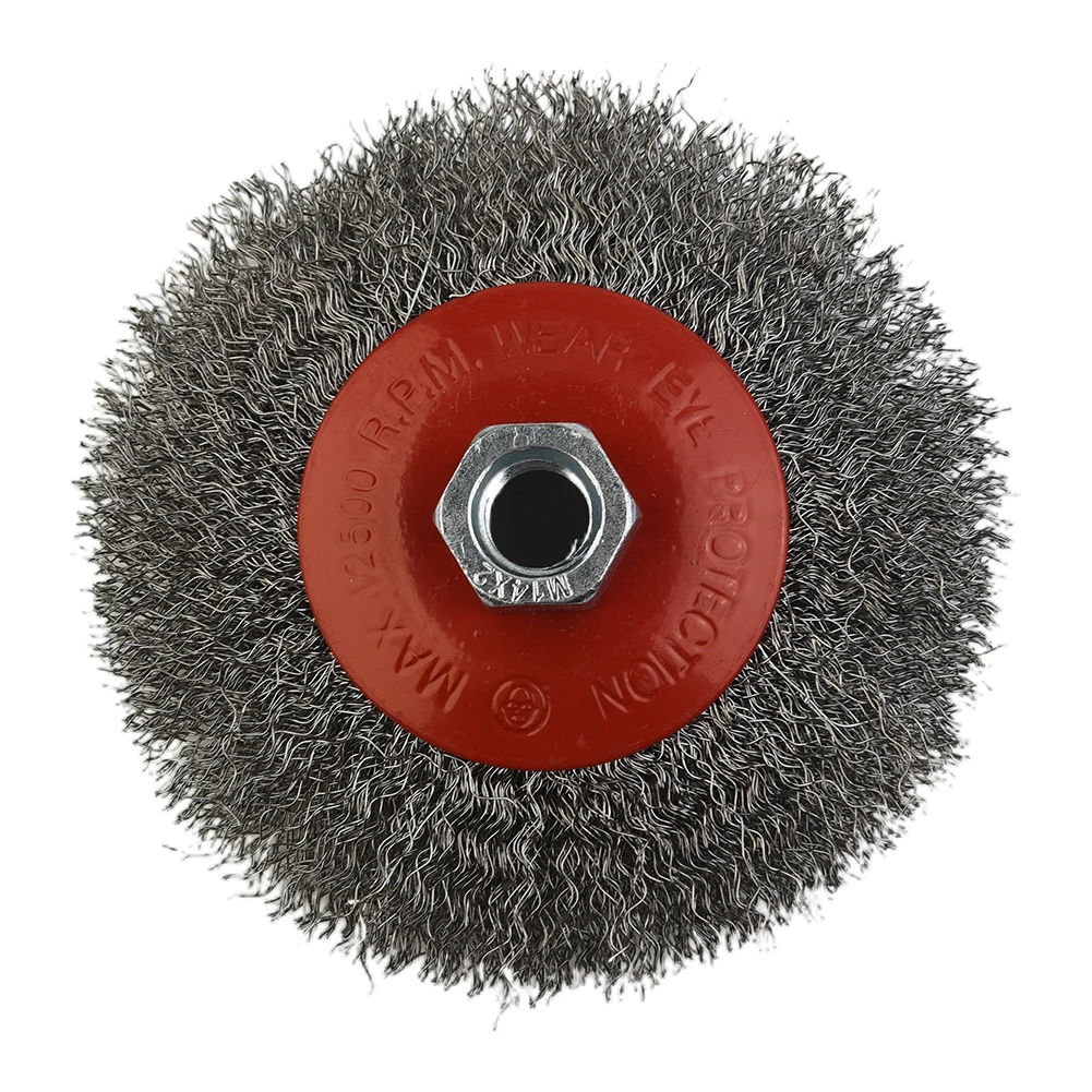 

4 Inch Stainless Steel Wire Wheel Brush For Bench Grinder Abrasive Polishing Cleaning Paints Tools Abrasive Tools Part