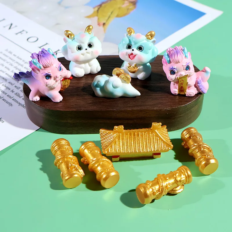 Лучшее китайское национальное маленькое украшение Cho Xiang Dragon трехмерная милая