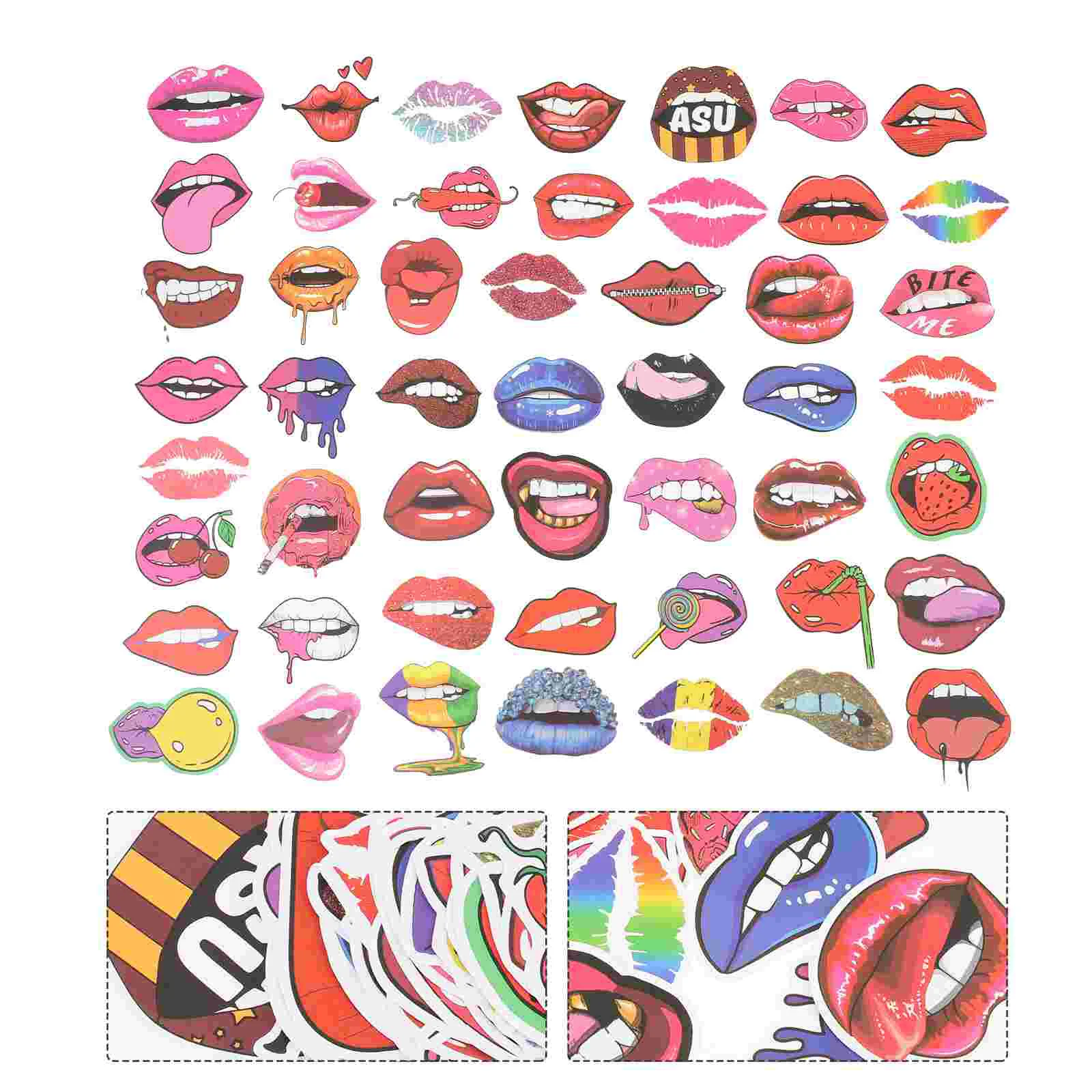 S Decals Water Aesthetic Teens Computer Case Skateboard Boys