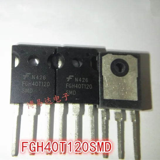 

5PCS/LOT FGH40T120SMD TO-3P IGBT 80A/1200V
