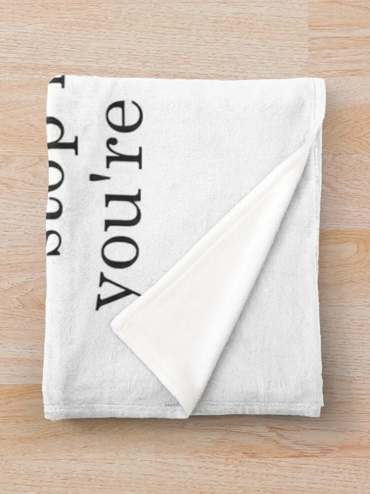 Остановите свою драму ты не ш Pangerare Line Плед Одеяло Теплое одеяло для зимы Одеяла