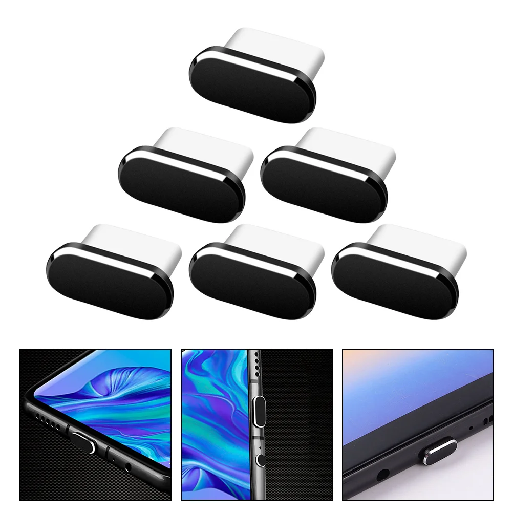 

6pcs Plugs Plug Mobile Plug Charging Port Plug Protector