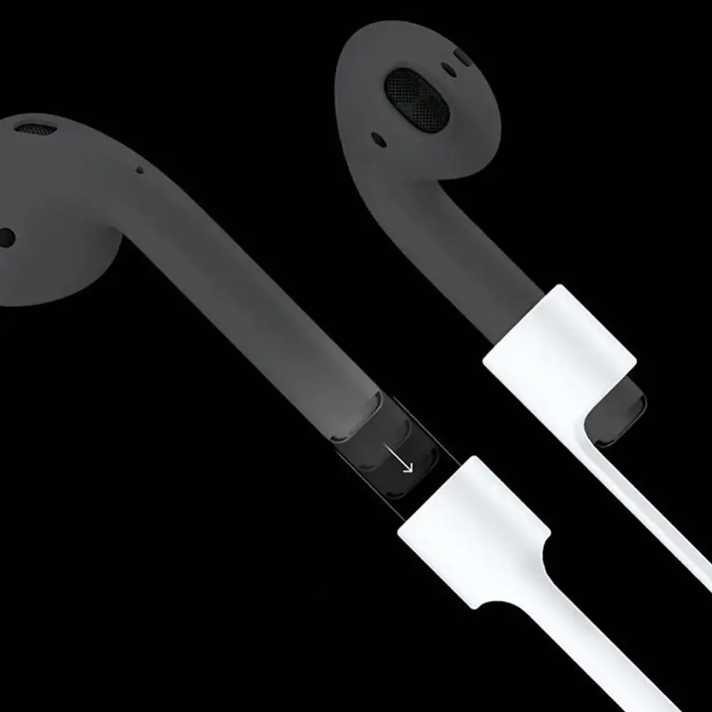 

Силиконовый шейный ремешок для наушников AirPods Bluetooth