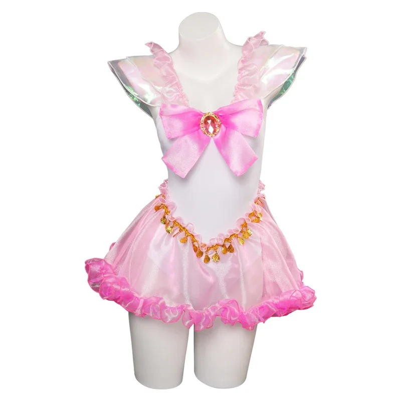 Фото Moon Chibiusa Косплей saior купальный костюм летнее платье купальники наряды для женщин для взрослых Хэллоуин карнавал костюм №2