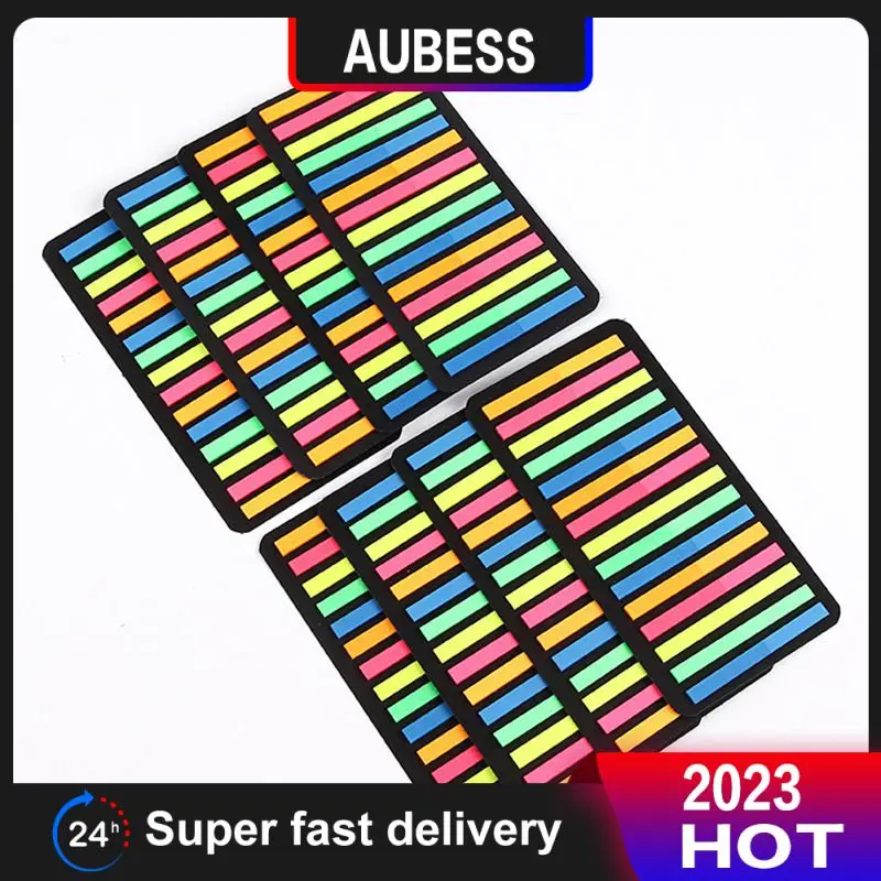 

300 Sheets Index Tabs Reading Aid Sticky Notes Self Adhesive Colorful Highlight Flag Sticker Office Stationery Supplies Bookmark