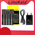 LiitoKala Lii-100 lii-202 Lii-402 18650 адаптер для аккумулятора для 26650 16340 RCR123 14500 LiFePO4 1,2 V Ni-MH Ni-cd intelligent